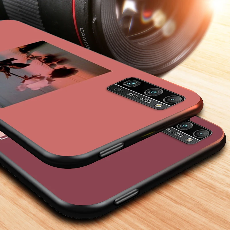 Силиконовый мягкий чехол из ТПУ с цветами подсолнухами розами для Honor 50 X20 SE V30 30 30S