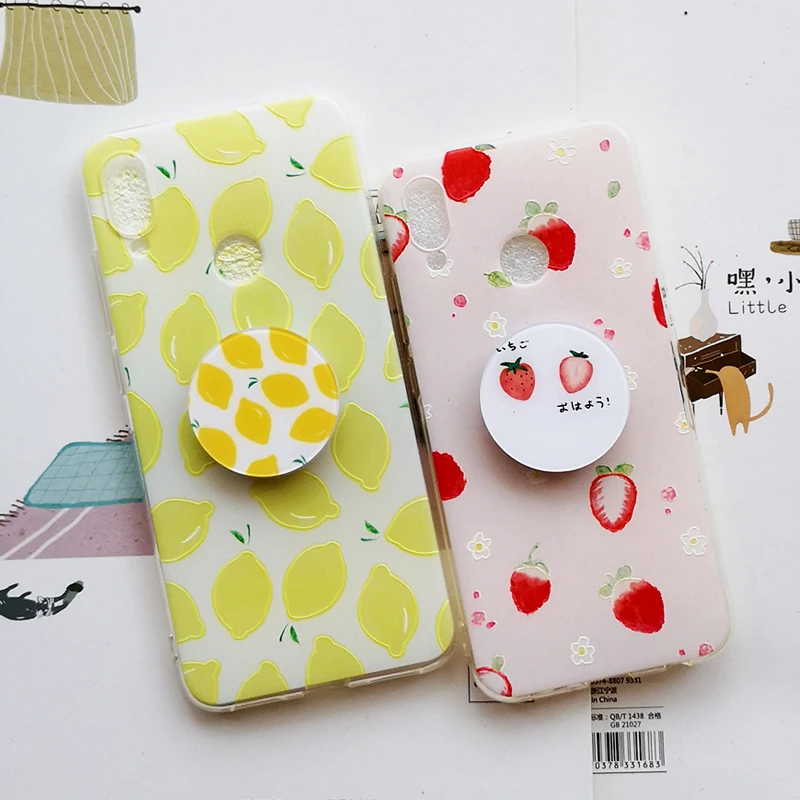 Новый Модный чехол с фруктами для Xiaomi Redmi note 7 6 8 pro 7a 8a задняя крышка из ТПУ 5 plus Note