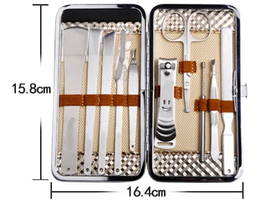Маникюрные инструменты для ногтей Триммер набор пилок педикюрный нож детский