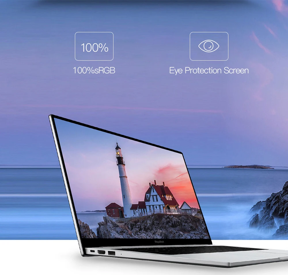 Ноутбук HUAWEI Honor MagicBook Pro(AMD Ryzen R5 3550H 8GB ram/512G SSD/16,1 ''ips sRGB
