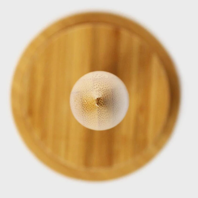 Деревянная пряжа ось вращения бамбуковое падение шпинделя большая Базовая