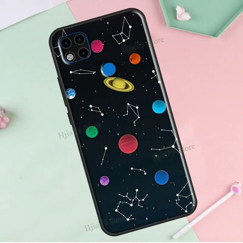 Чехол с солнечной системой и созвездиями для Redmi Note 10 Pro 11 9 8 10S 9S 9C 9A 9T | Мобильные