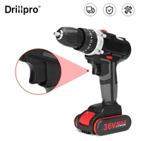 3 in 1 electric screwdriver cordless impact dril rechargeable power tools handheld drill charging drilllithium ion battery