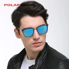 Солнцезащитные очки POLARSNOW P0864 Мужские поляризационные, винтажные солнечные, в металлической оправе, для вождения, 2020