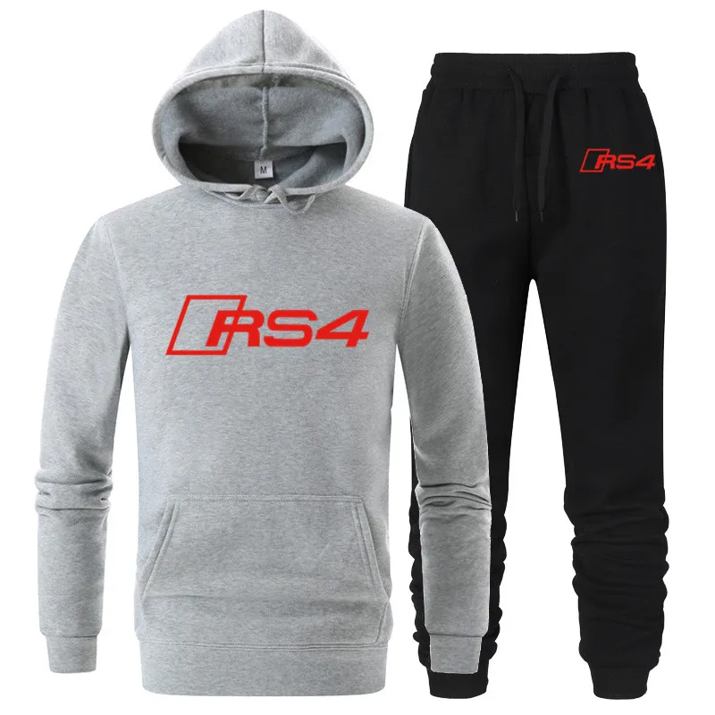 

Tracksuit Men's Hoodie Suit Fashion Brand Print Spring Casual Hoodie+Pants Men Suit Sports Two Piece Men Clothes Sportswear Sets