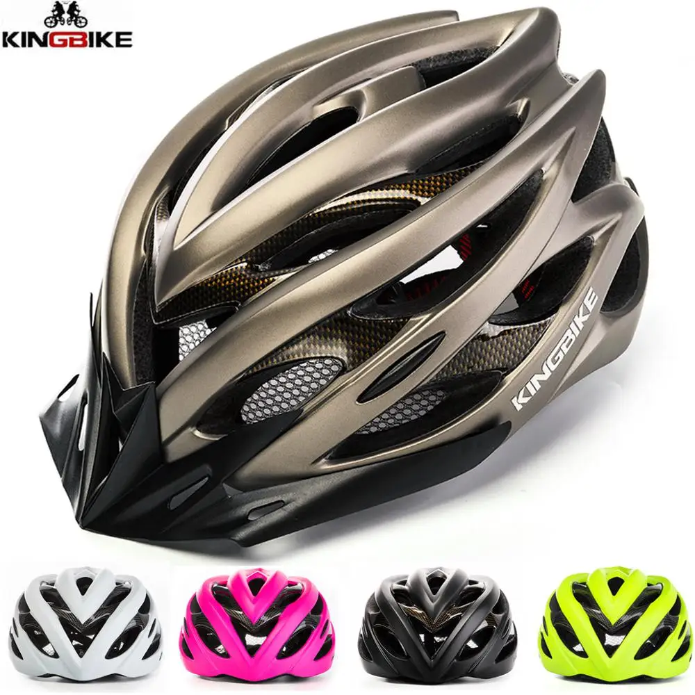 Шлем велосипедный KINGBIKE ссветильник шлем для горного велосипеда ПВХ + EPS