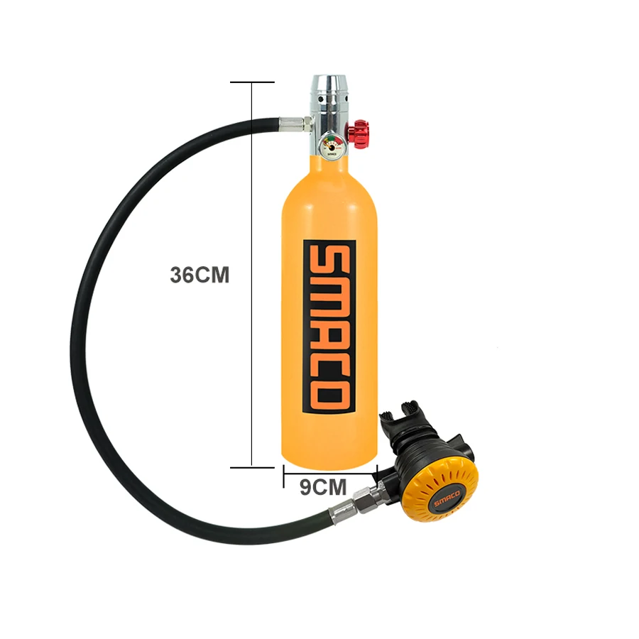 SMACO S400 Plus резервуар для подводного плавания оборудование мини воздушный насос