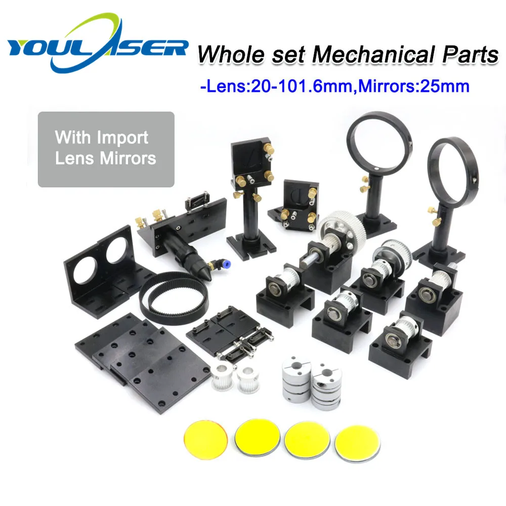 Запчасти для лазерной резки Co2 DIY CO2 лазерная машина с фокусным объективом ZnSe 20 101 6