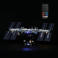 susengo led light kit for 21321 international space station remote control version model not included