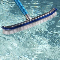 pool brush head 18 inch scrubber heavy duty cleaning tool for spa pond wall tile floors swimming pool