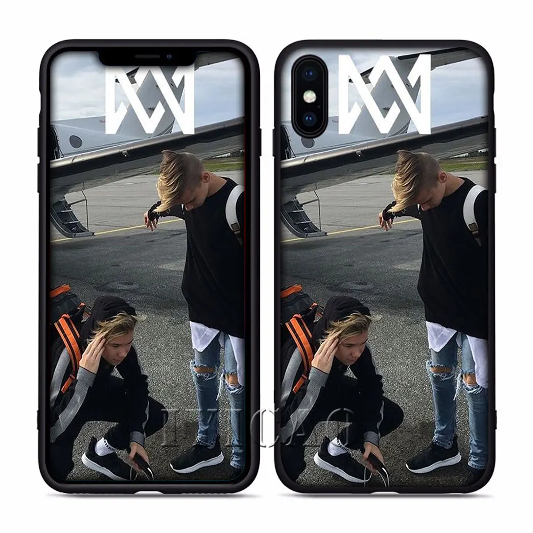IYICAO Marcus Martinus Soft Silicone Phone for iPhone X XS XR Max 6 6s 7 8 Plus 5 5s SE 10 11 pro max Cover |