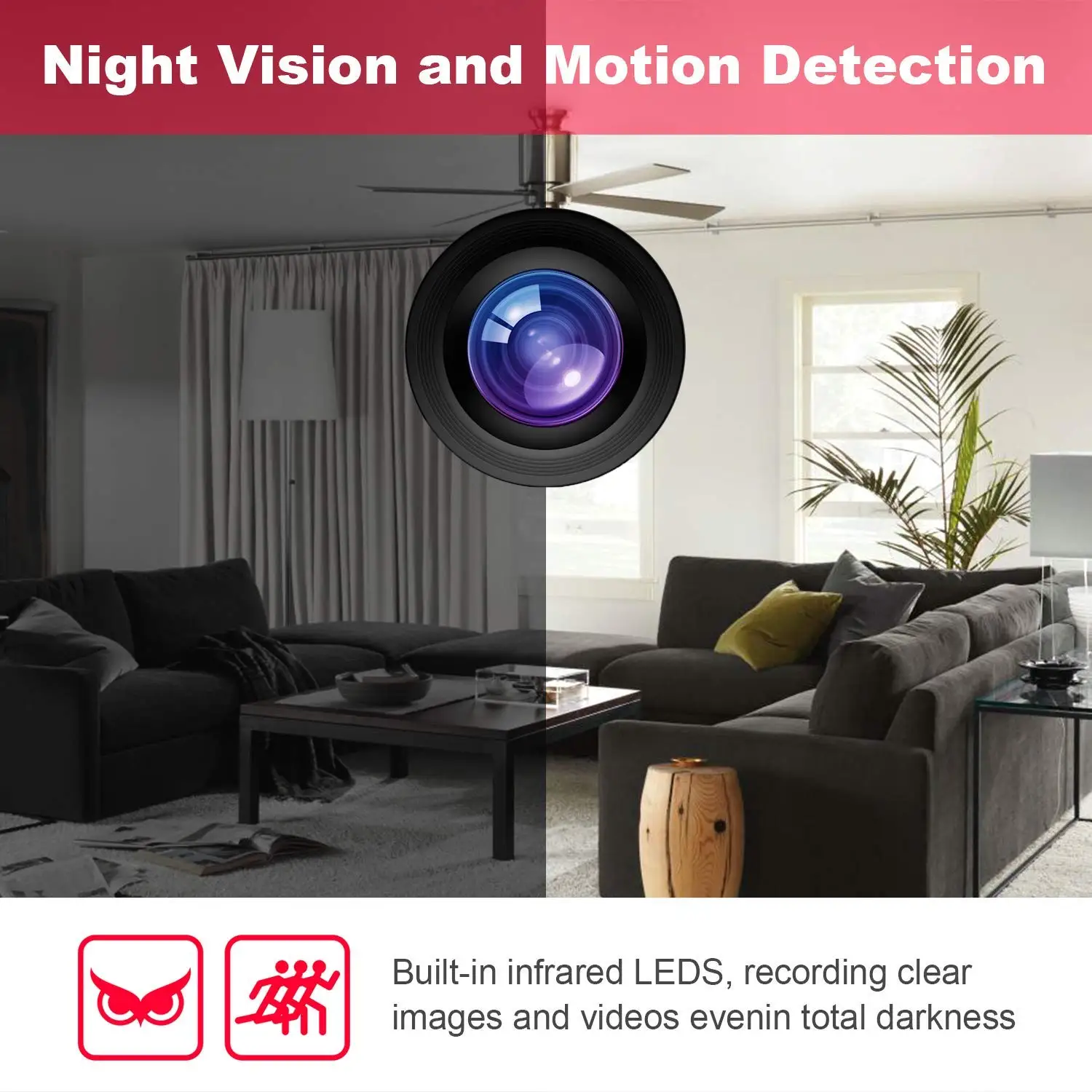 1080p HD маленький секретный Микро Мини dody камера видео ночного видения