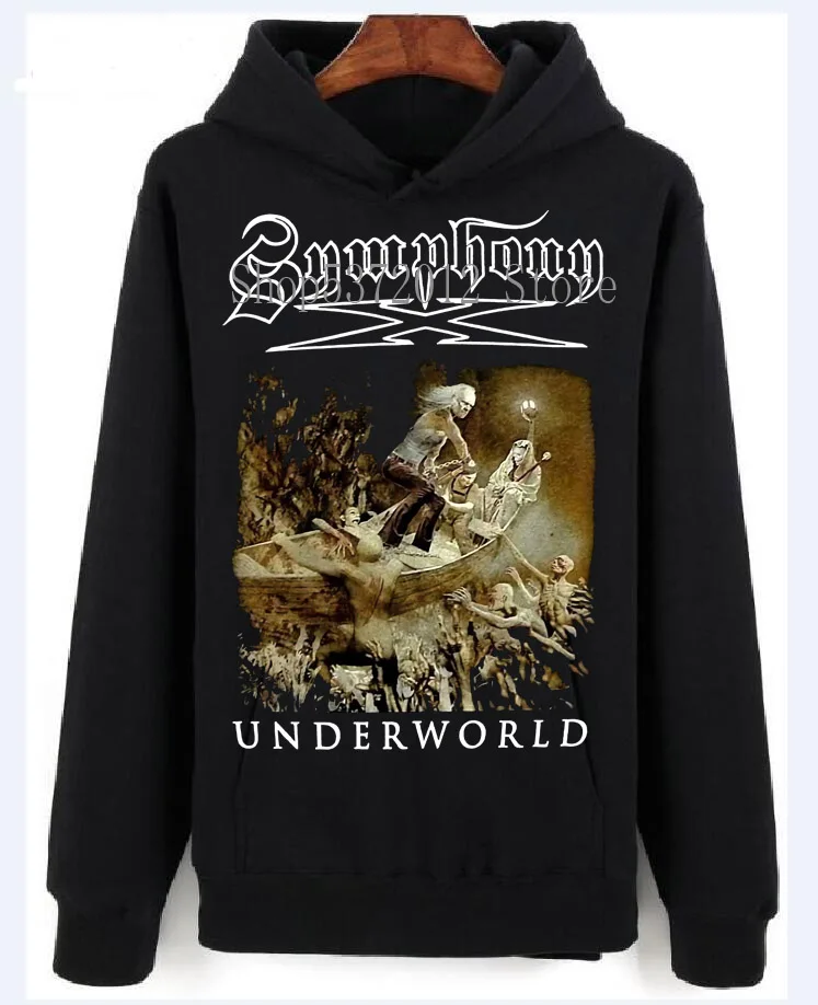 Symphony X Underworld корабль толстовки свитер 2018 Новый Чистый хлопок с длинным рукавом