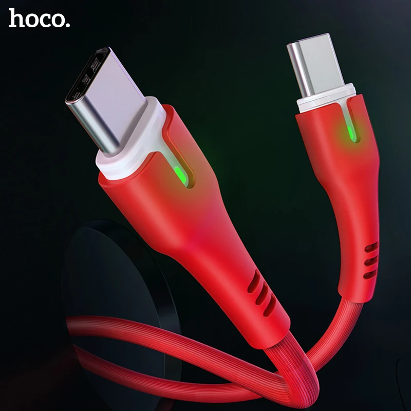 Кабель USB Type C Hoco 60 Вт быстрая зарядка 4 0 PD для нового MacBook|Кабели мобильных