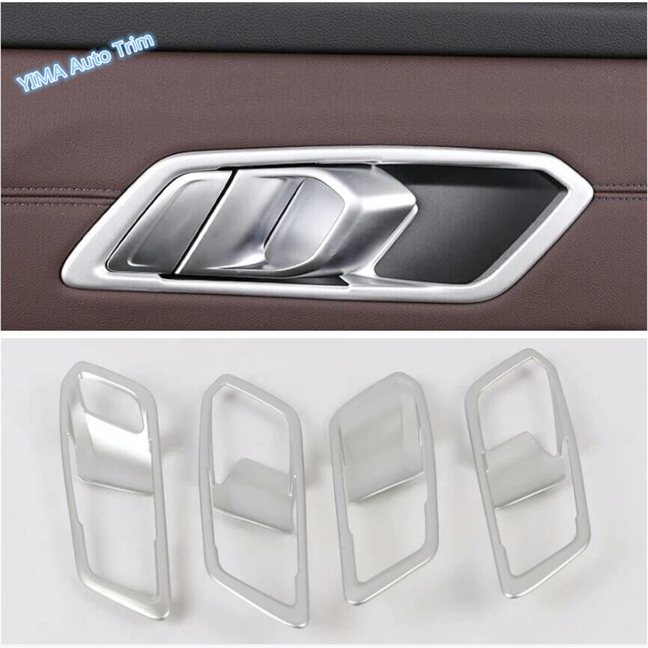 Автомобильный Стайлинг Lapetus внутренняя дверная ручка чаша рамка крышка отделка