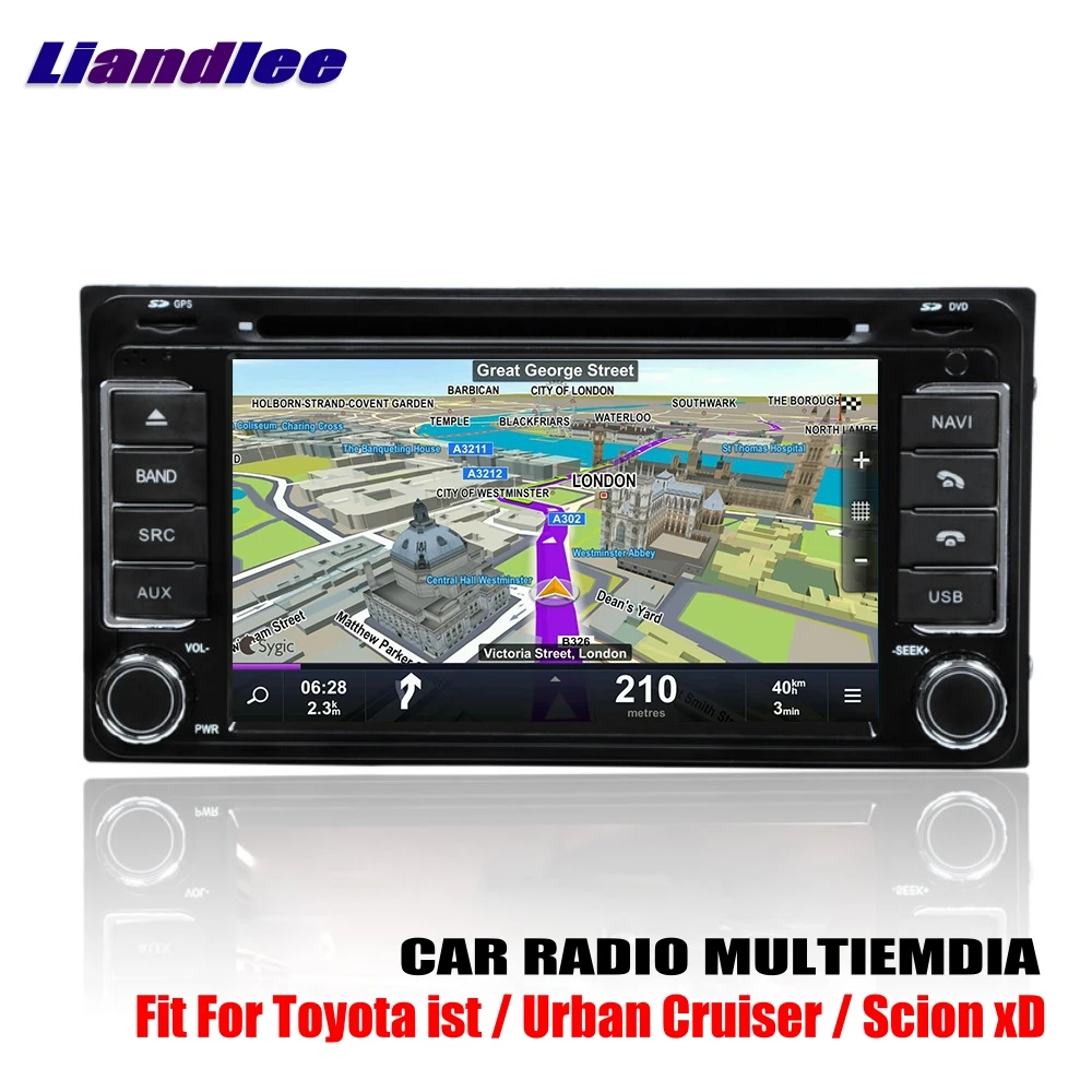 Liandlee для Toyota ist Urban Cruiser Scion xD 2007 ~ 2014 Android Автомагнитола CD DVD плеер GPS навигация карты