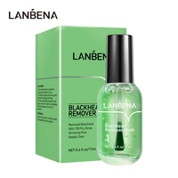lanbena blackhead remover face nose mask pore strip black mask peeling acne treatment deep cleansing mask oil control skin care