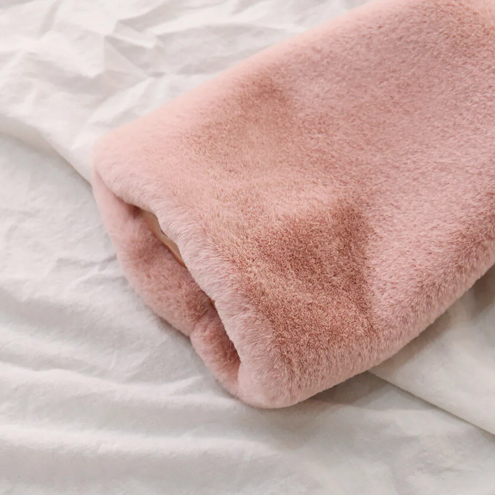 

Faux Fur Coat Women Winter Warm Thick Overcoat Faux Fur Warm Outwear Coat Long Sleeve Jacket Cardigan Casaco Feminino 9.10