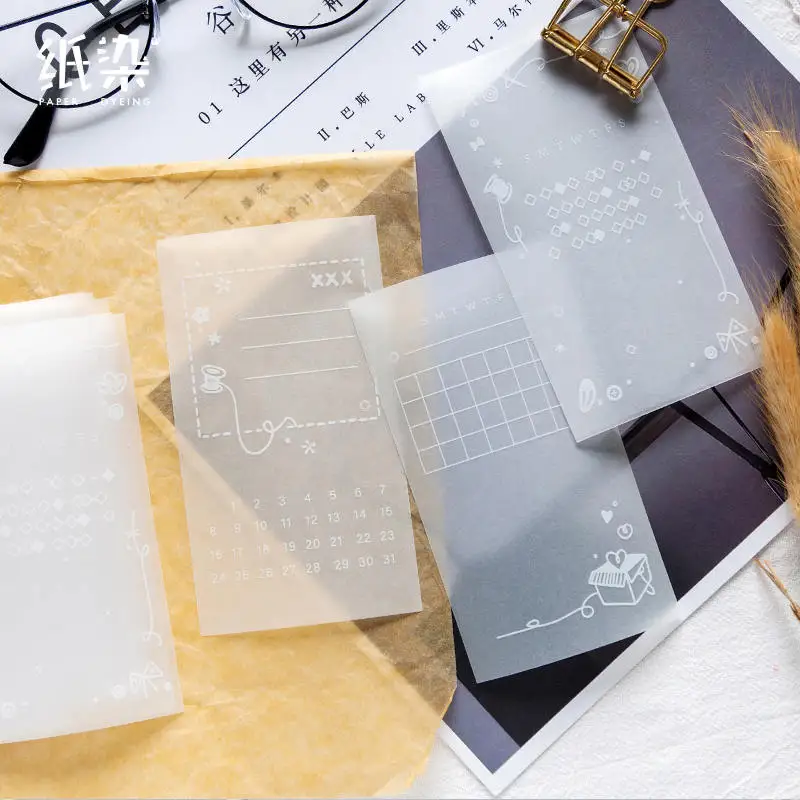 

1set/lot Memo Pads Sticky Notes White light year diary Scrapbooking Stickers Office School stationery Notepad