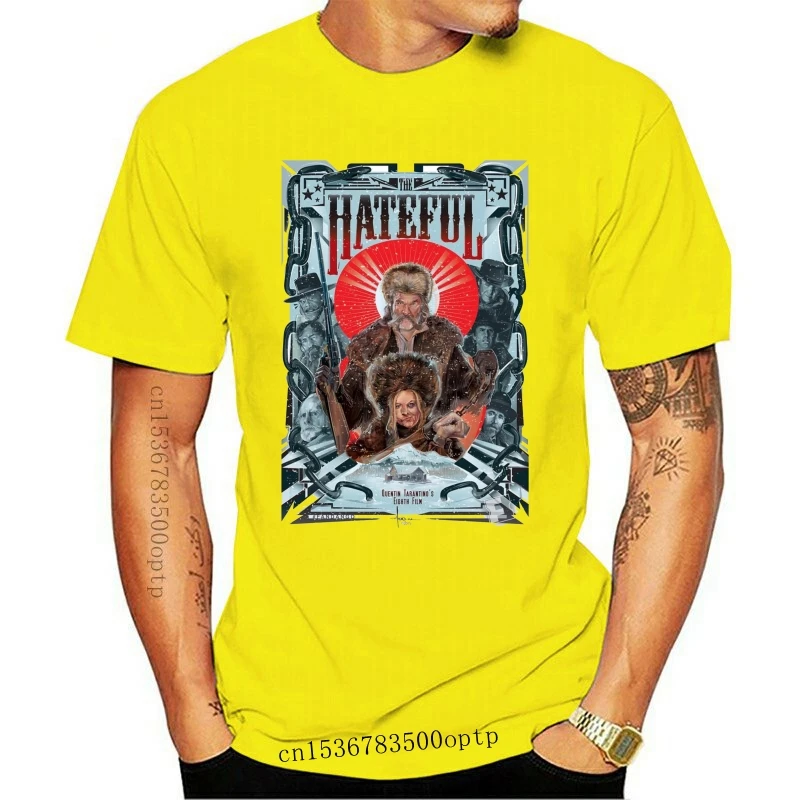 

New Men T shirt Guwmi The Hateful Eight T Shirt Fashion Cotton Graphic funny t-shirt novelty tshirt women