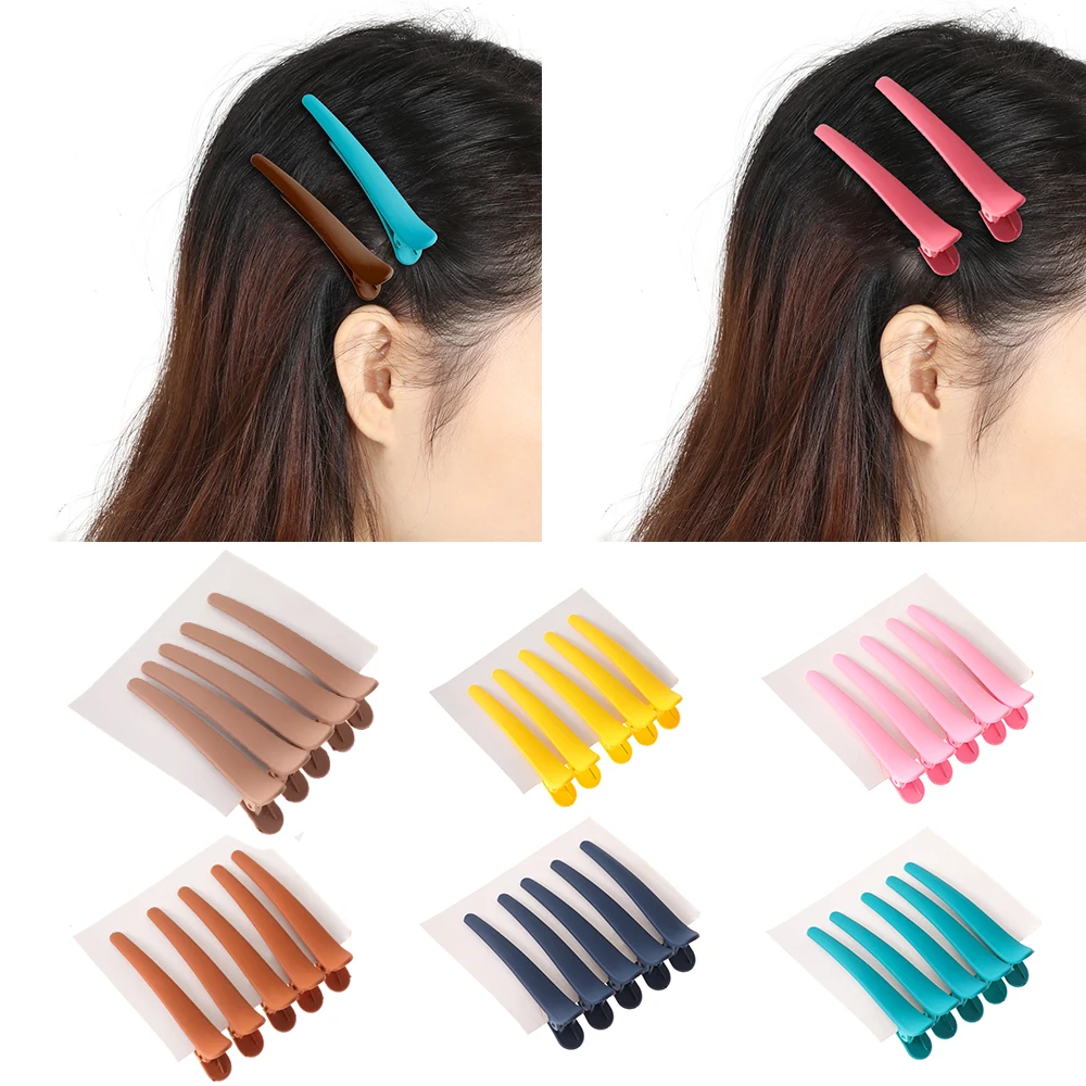 Акриловая заколка карамельного цвета Утконос для мытья лица аксессуары волос