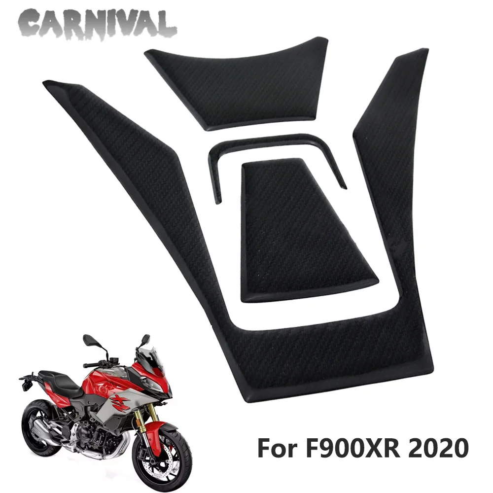 Для BMW F900 XR 2020 защитная накладка на бак мотоцикла 3D гель углеродное волокно дизайн