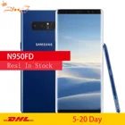 Samsung Galaxy Note8 N950FD двойная карта глобальная версия дюйма 4G LTE Android телефон Exynos Восьмиядерный 6,3 дюйма Двойная 12 МП ОЗУ 6 Гб ПЗУ 64 Гб NFC