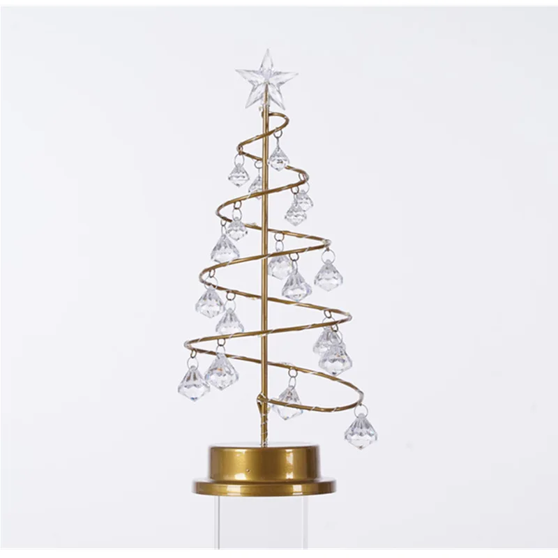 Светодиодное украшение ночник Кристальный бриллиант Рождественская елка свет