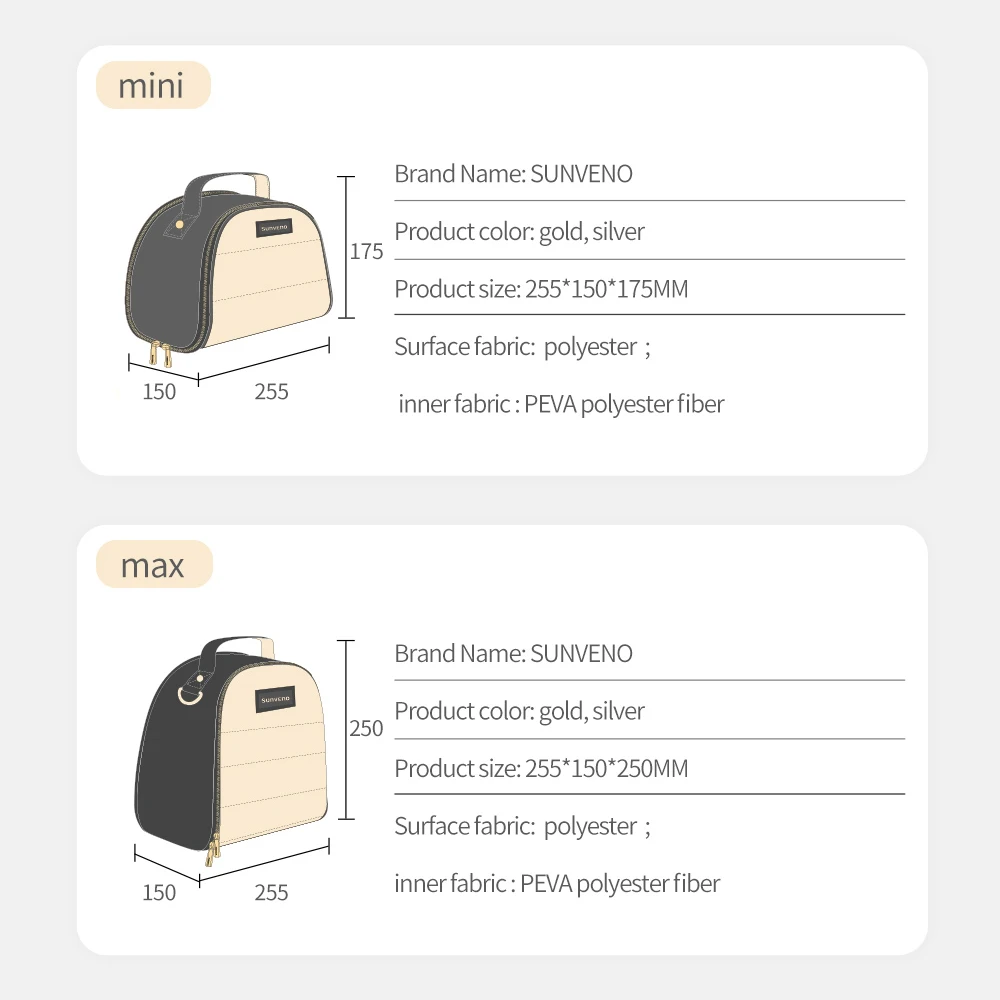 

Sunveno Thermal bag Insulated Baby Bottle Bag Portable Baby Feeding Insulation Bag Keep Warm/Cold Mummy Bottle Insulation