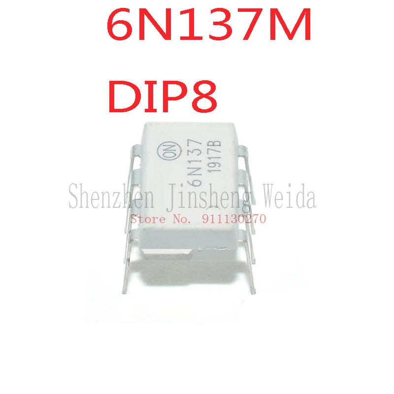 10 шт./лот на 6N137M 6N137 DIP8 новая и оригинальная интегральная схема|Интегральные