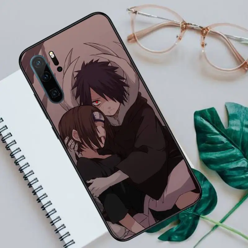 

Obito and Rin Naruto Anime cartoon Phone Case For Huawei P9 P10 P20 P30 Pro Lite smart Mate 10 Lite 20 Y5 Y6 Y7 2018 2019