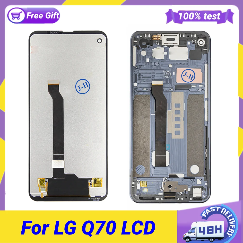 Pantalla LCD Original para LG Q70 LM-Q730N LM-Q620VAB, montaje de digitalizador con pantalla t&aacute;ctil, accesorio de repuesto para LG Q70 de 6,4"-0
