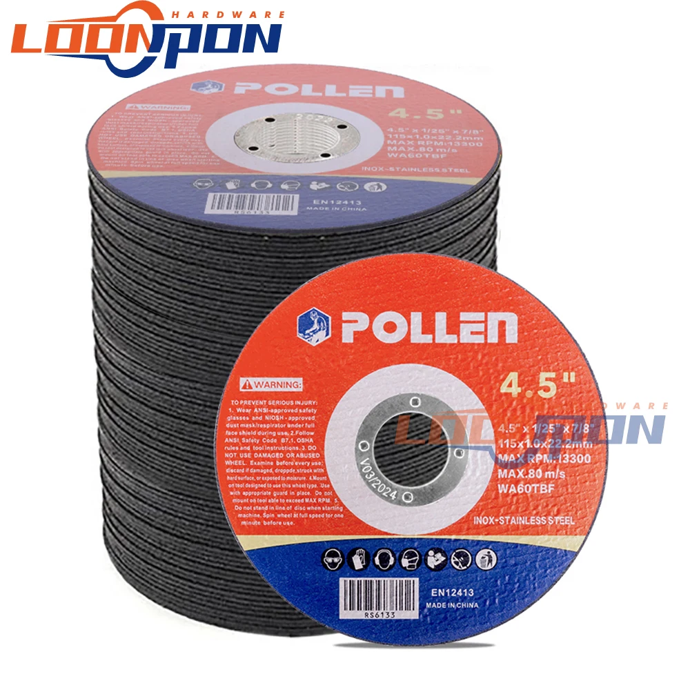 115mm Metal Stainless Steel Cutting Discs Blade Reinforced C