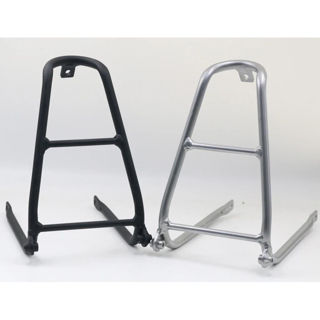 

Ultralight Folding Bike Rear Rack Cargo Holder Easywheel Mount Stand Bracket