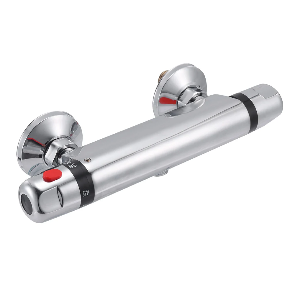 

Mixing Water Valve Thermostatic Bar Shower Copper Mixer Valve Tap Full Copper Faucet Intelligent Concealed Installation