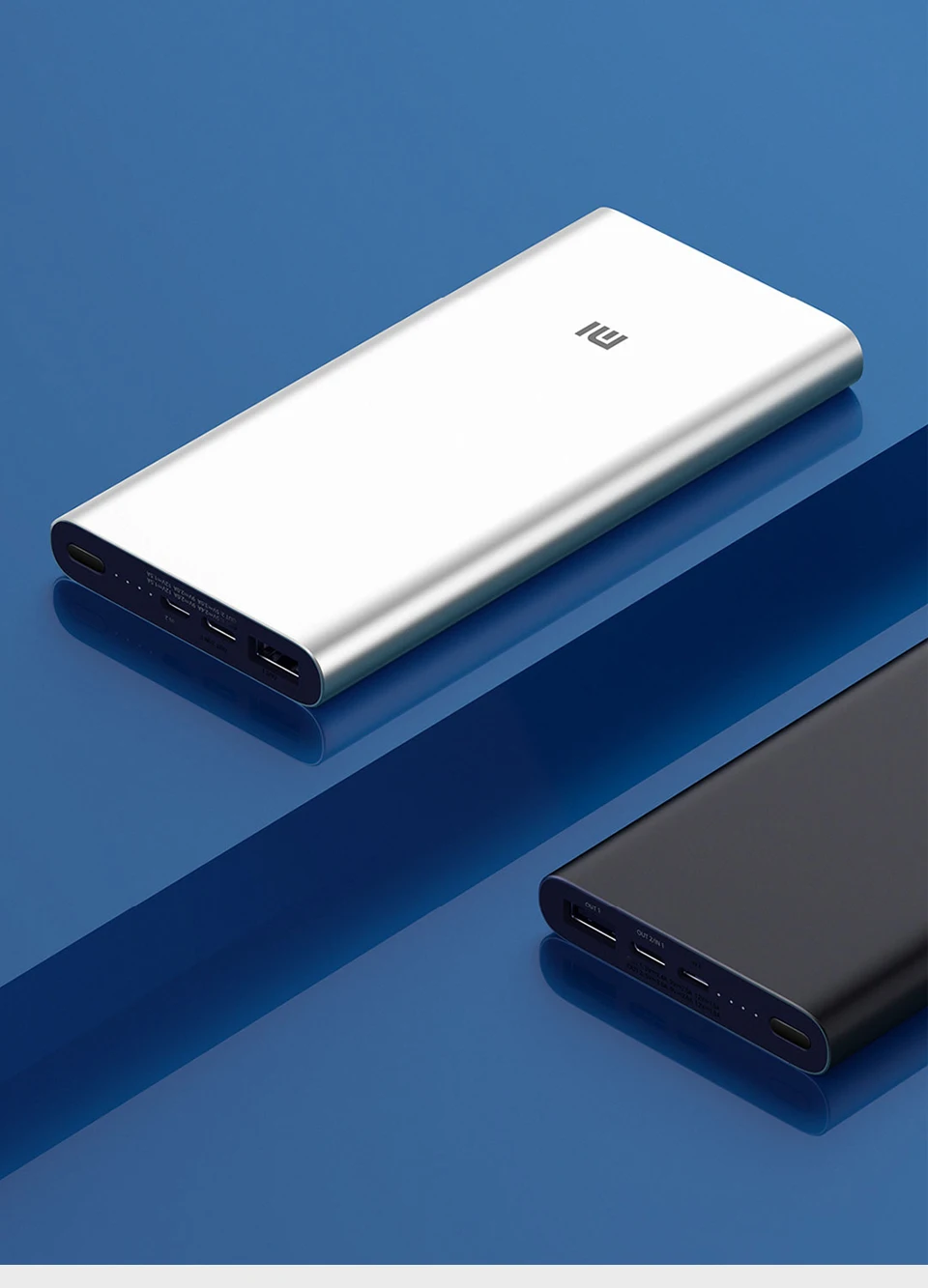Аккумулятор Xiaomi Mi Power Bank 3 10000 PLM13ZM Fast Charge Version Недорогой внешний аккумулятор с быстрой зарядкой