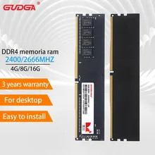 GUDGA Memory Ram ddr4 16gb memoria ram Dimm ddr4 8GB 2666mhz 1.2v RAM for Desktop Computer Memoria RAM 1.2V 288Pin Desktop RAM