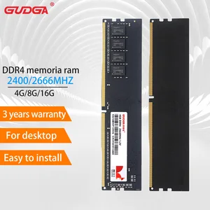 gudga memory ram ddr4 16gb memoria ram dimm ddr4 8gb 2666mhz 1 2v ram for desktop computer memoria ram 1 2v 288pin desktop ram free global shipping