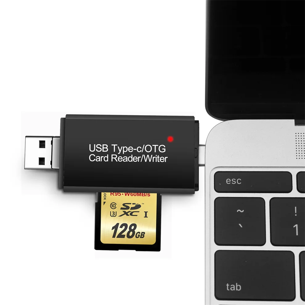 USB 2 0 кардридер OTG Micro SD для адаптер флэш-накопитель смарт-кардридер Type C |
