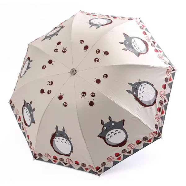 Брендовый зонт для студийной съемки ghilii Totoro 7 цветов Женский Милый Забавный