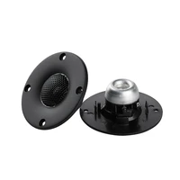 aiyima 3inch silk film tweeter 4ohm 15w neodymium magnetic speakers with aluminum heat sink for home theater system 2pcs diy