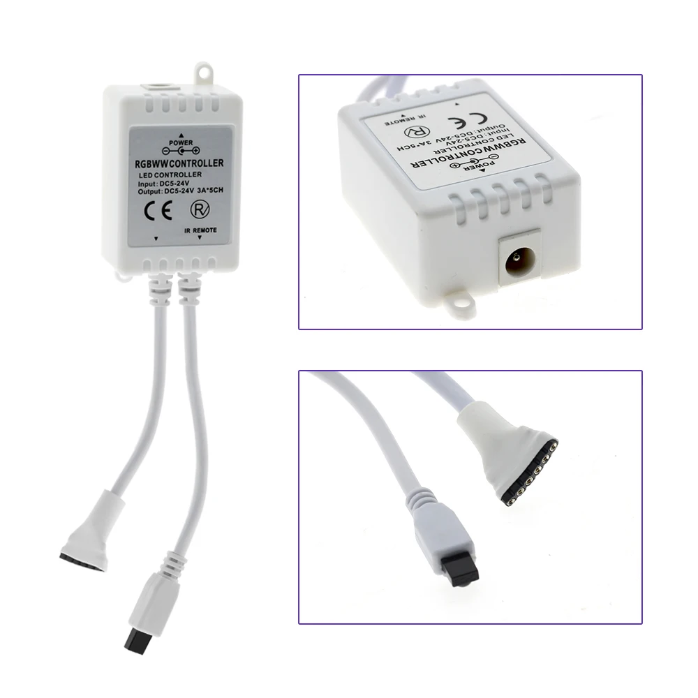 Светодиодный RGB ИК пульт дистанционного управления DC12V 24Key/44 Key двойной выходной