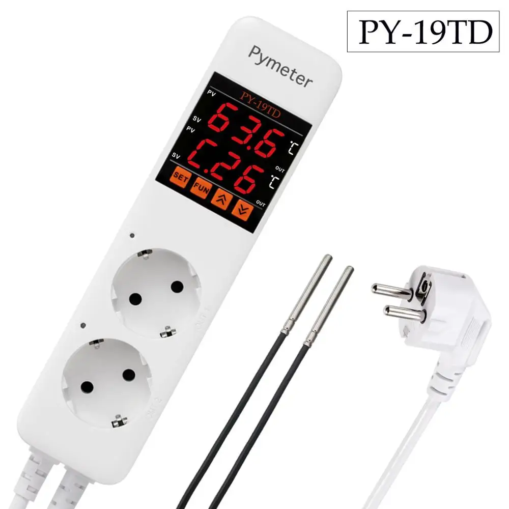 Пирометр контроллер температуры термостат разность температур для