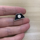 Звездный адмирал JL Пикард трек один два три четыре пять звезд ранг значок брошь на булавке следующее поколение значки металлический реквизит