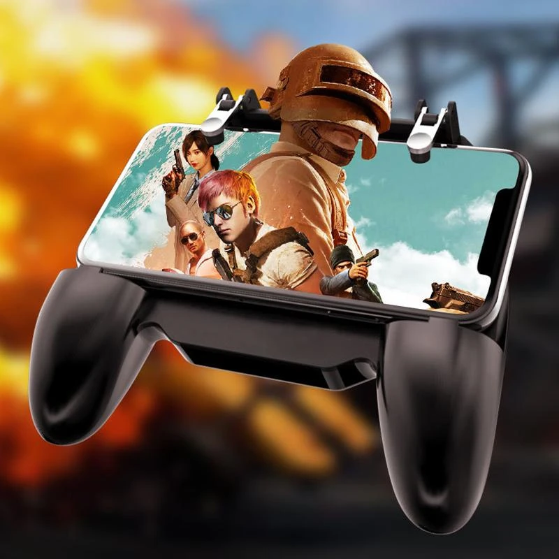 

Для PUGB контроллер для Мобильный телефон 3 в 1 L1R1 игра шутер триггер огонь Кнопка для IPhone Android смартфон джойстика