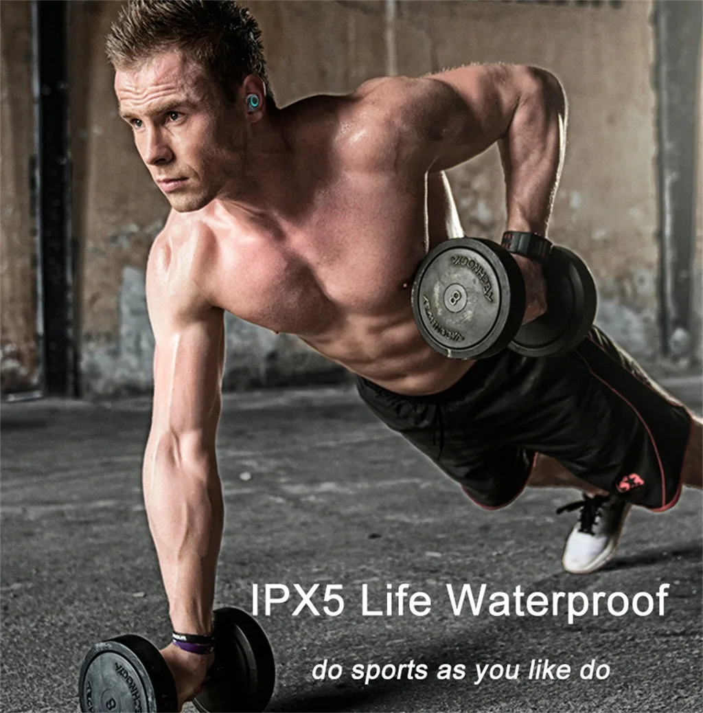 Mosunx одна Беспроводная мини-гарнитура. HIFI Bluetooth 5 0 наушники-вкладыши стерео