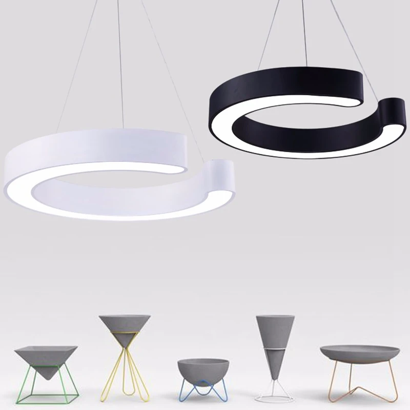 

LukLoy Modern Ceiling Pendant Light Office Pendant Lamp Hang Lamp Hang Light for Office Reception Lobby Gym Canopy Hub