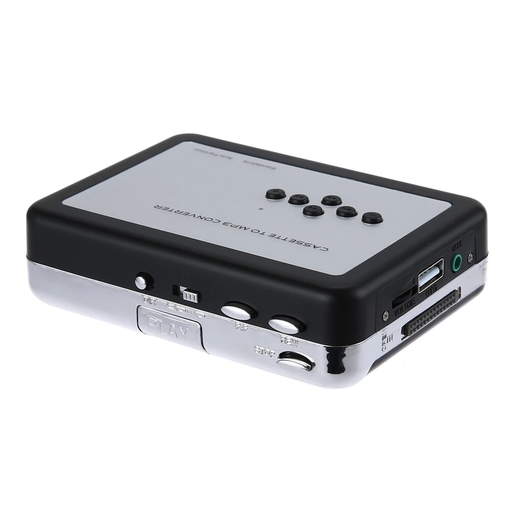 Новый кассетный плеер USB Walkman Кассетная лента Музыка Аудио в MP3 конвертер