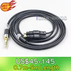Черный 99% чистый кабель для наушников LN007091 PCOCC для Sennheiser HD580 HD600 HD650 HDxxx HD660S HD58x HD6xx