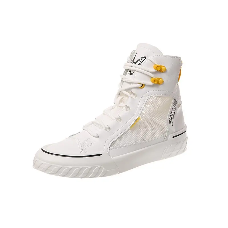 

Summer Casual Sneakers Women Running Shoes Fashion Breathable Lace Up High-cut Flats Shoes Female Walking Shoes Woman Sneakers